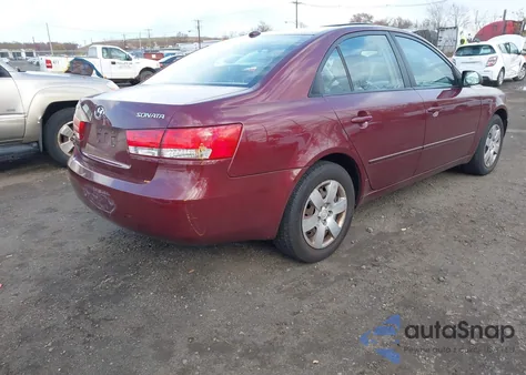 2008 Hyundai Sonata Gls from USA, damaged, VIN 5NPET46C48H371814